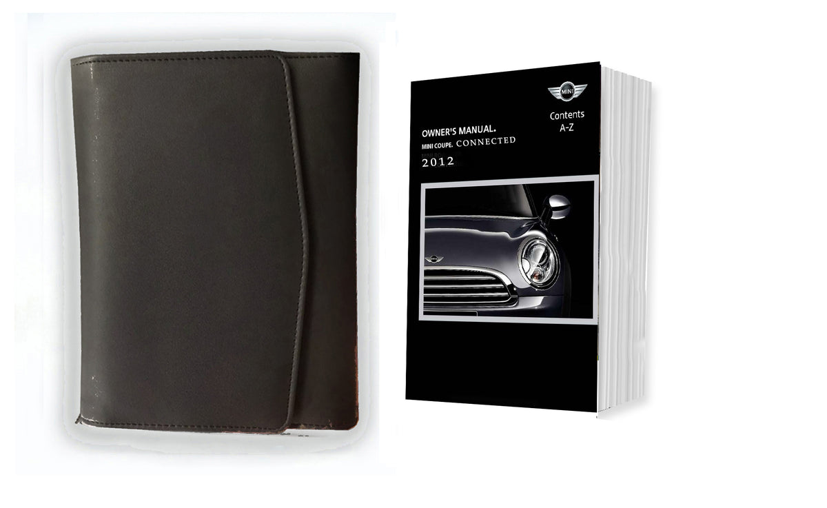 2012 MINI Coupe Connected Owner Manual Car Glovebox Book OwnerManual 2012-mini-coupe-connected-owner-manual-car-glovebox-book-ownermanual
