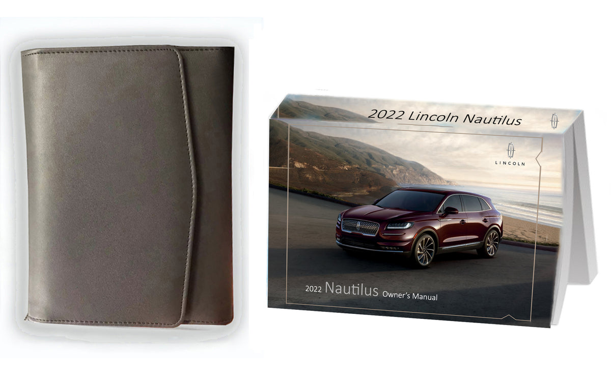 2022 Lincoln Nautilus Owner Manual Car Glovebox Book