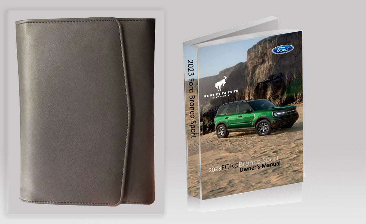 2023 FORD BRONCO OWNER S MANUAL PDF visual data 2