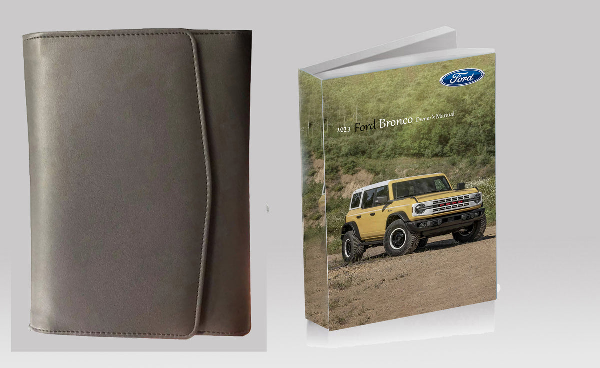 2023 FORD BRONCO OWNER S MANUAL PDF intelligence overview