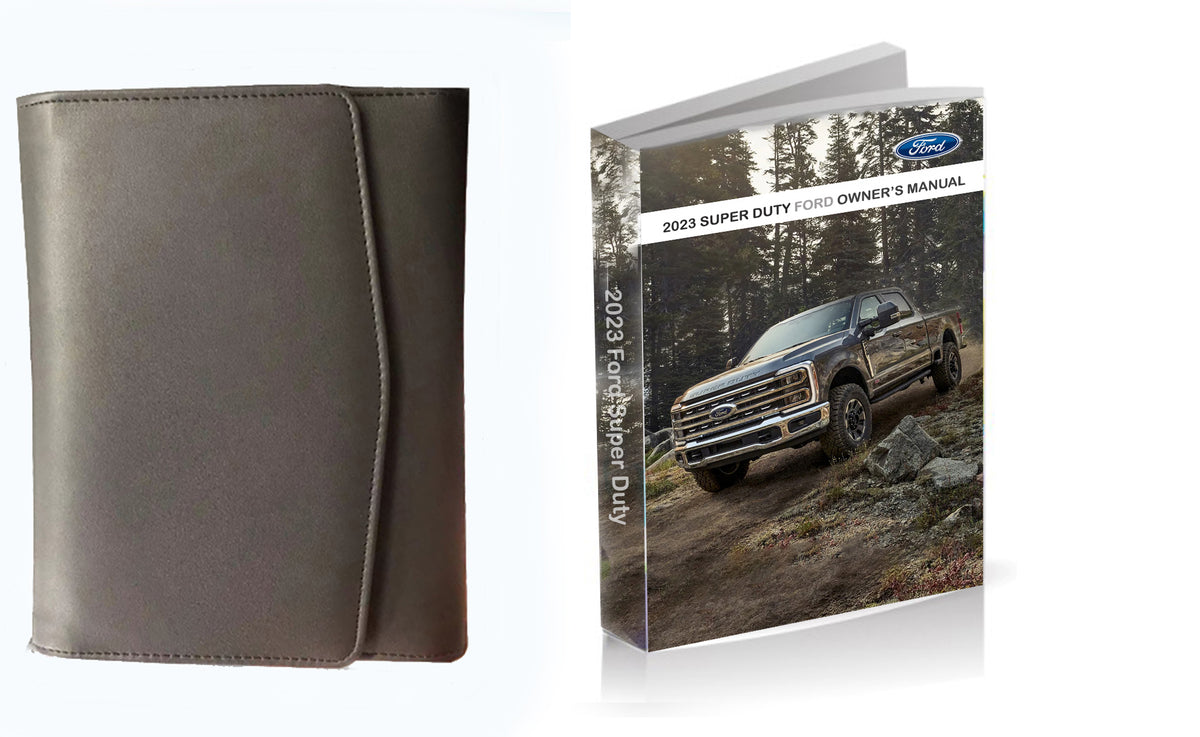 2023 Ford F250 Super Duty Owner Manual Car Glovebox Book