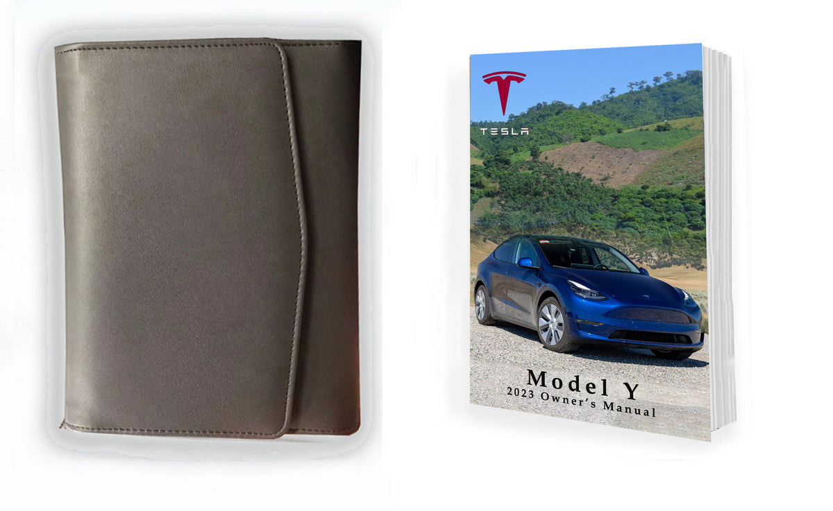 2023 Tesla Model Y Owner Manual Car Glovebox Book – OwnerManual.net