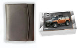 2006 Hummer H3 Owner Manual Car Glovebox Book - product image of an owner manual book and protective black document pouch