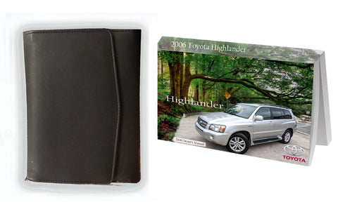 2006 Toyota Highlander Owner Manual Car Glovebox Book