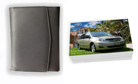 2006 Toyota Sienna Owner Manual Car Glovebox Book