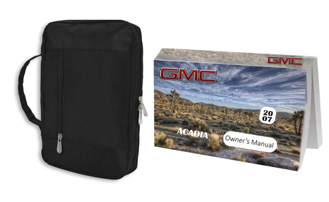 2007 GMC Acadia Owner Manual Car Glovebox Book