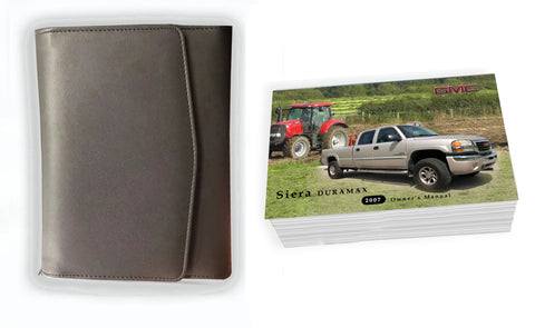 2007 GMC Sierra Duramax Owner Manual Car Glovebox Book