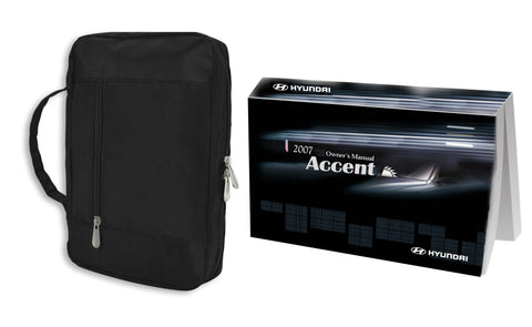2008 Hyundai Accent Owner Manual Car Glovebox Book