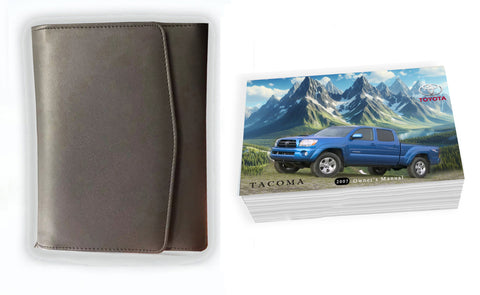2007 Toyota Tacoma Owner Manual Car Glovebox Book