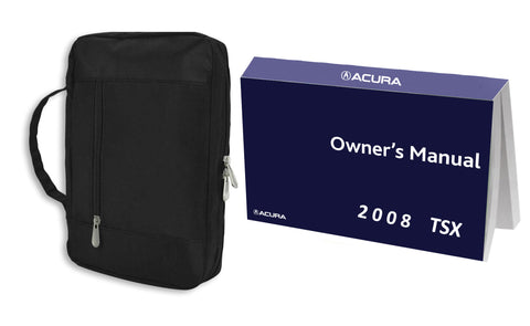 2008 Acura TSX Owner Manual Car Glovebox Book
