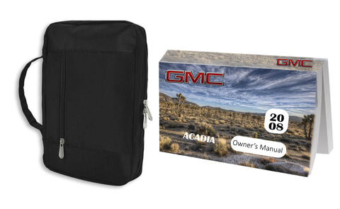 2008 GMC Acadia Owner Manual Car Glovebox Book