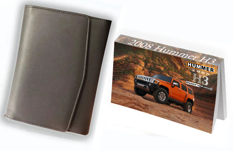 2008 Hummer H3 Owner Manual Car Glovebox Book