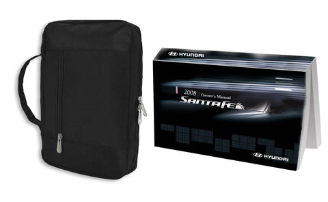 2008 Hyundai Santa Fe Owner Manual Car Glovebox Book