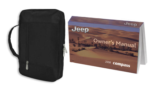 2008 Jeep Compass Owner Manual Car Glovebox Book