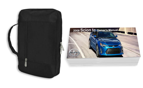 2008 Scion TC Owner Manual Car Glovebox Book