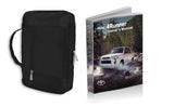2008 Toyota 4Runner Owner Manual Car Glovebox Book - product image of an owner manual book and protective black document pouch