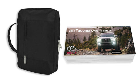 2008 Toyota Tacoma Owner Manual Car Glovebox Book