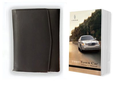 2009 Lincoln Town Car Owner Manual Car Glovebox Book