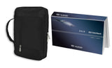 2010 Kia Rio Hatchback Owner Manual Car Glovebox Book - product image of an owner manual book and protective black document pouch