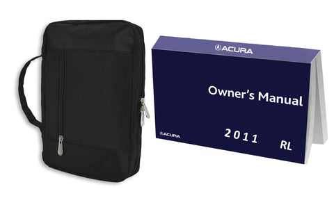 2011 Acura RL Owner Manual Car Glovebox Book