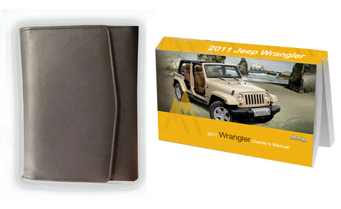 2011 Jeep Wrangler Owner Manual Car Glovebox Book