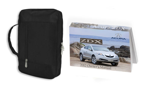 2012 Acura ZDX Owner Manual Car Glovebox Book