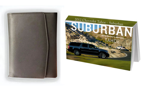 2012 Chevrolet Tahoe Suburban Owner Manual Car Glovebox Book