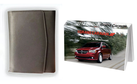 2012 Dodge Grand Caravan Owner Manual Car Glovebox Book