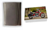 Owner's Manual For 2012 Harley Davidson CVO SOFTAIL CONVERTIBLE Operator Book & Case - product image of an owner manual book and protective black document pouch