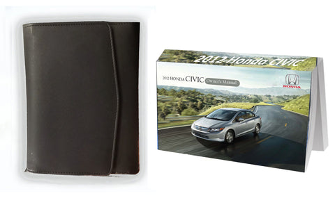 2012 Honda Civic Owner Manual Car Glovebox Book