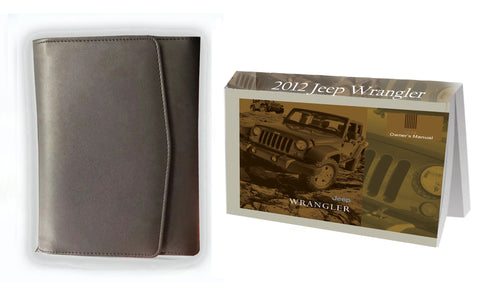 2012 Jeep Wrangler Owner Manual Car Glovebox Book