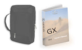 2012 Lexus GX Owner Manual Car Glovebox Book - product image of an owner manual book and protective black document pouch