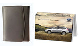 2012 Subaru Outback Owner Manual Car Glovebox Book - product image of an owner manual book and protective black document pouch