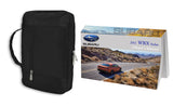 2012 Subaru WRX Owner Manual Car Glovebox Book - product image of an owner manual book and protective black document pouch
