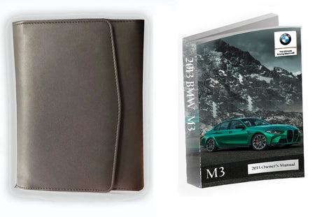 2013 BMW M3, Blank Cover Owner Manual Car Glovebox Book