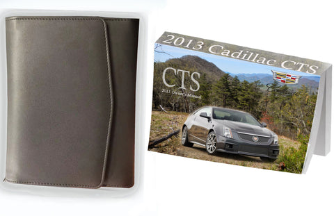 2013 Cadillac CTS Owner Manual Car Glovebox Book