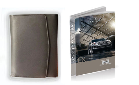 2013 Lexus LX570 Owner Manual Car Glovebox Book