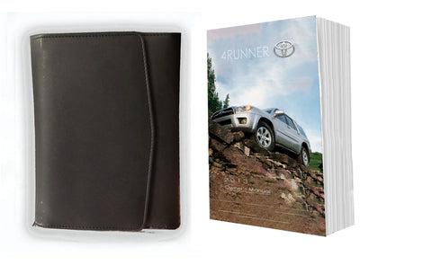 2013 Toyota 4Runner  Owner Manual Car Glovebox Book