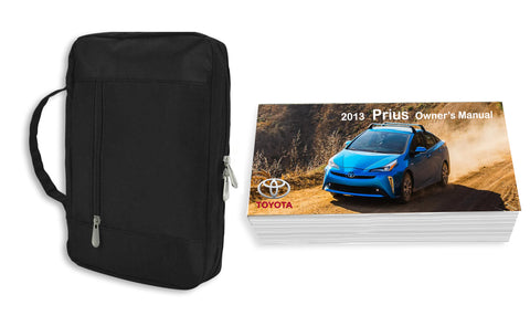 2013 Toyota Prius Owner Manual Car Glovebox Book