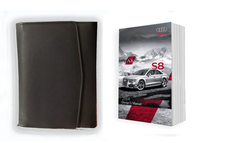 2014 Audi A8 Owner Manual Car Glovebox Book