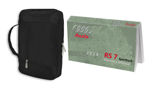 2014 Audi RS7 Sportback Owner Manual Car Glovebox Book