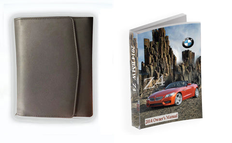 2014 BMW Z4 Owner Manual Car Glovebox Book