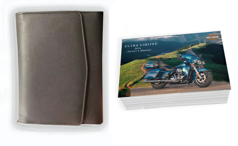 Owners Manual for 2014 Harley Davidson ULTRA LIMITED; Operator's Book & Case