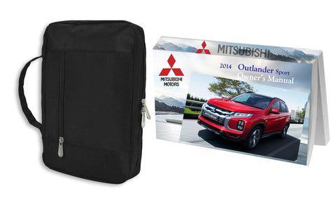 2014 Mitsubishi Outlander Sport Owner Manual Car Glovebox Book