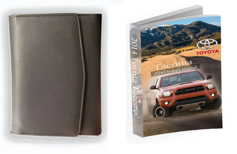 2014 Toyota Tacoma Owner Manual Car Glovebox Book