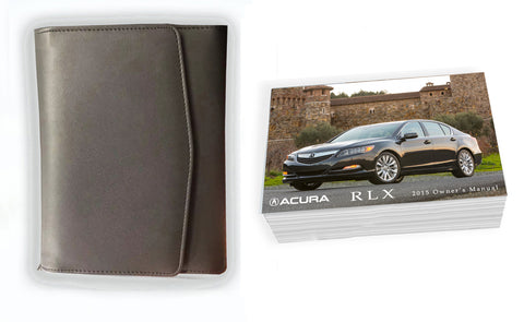 2015 Acura RLX Owner Manual Car Glovebox Book