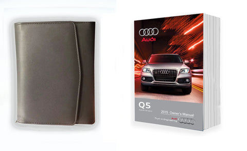 2015 Audi Q5 Owner Manual Car Glovebox Book