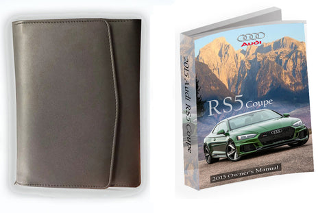 2015 Audi RS 5 Coupe Owner Manual Car Glovebox Book