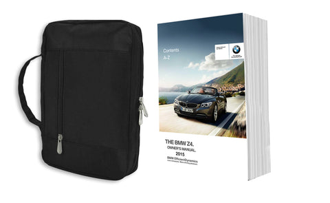 2015 BMW Z4 Owner Manual Car Glovebox Book
