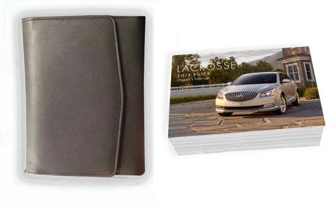 2015 Buick Lacrosse Owner Manual Car Glovebox Book